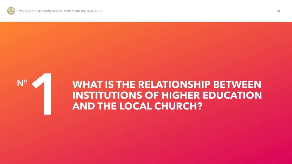 Embracing the Challenge: What is the Relationship Between Higher Education and the Local&nbsp;Church?